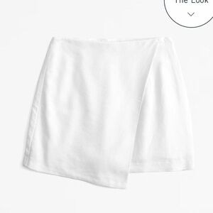 Abercrombie and Fitch Scarlett Linden Blend Wrap Mini Skort Large